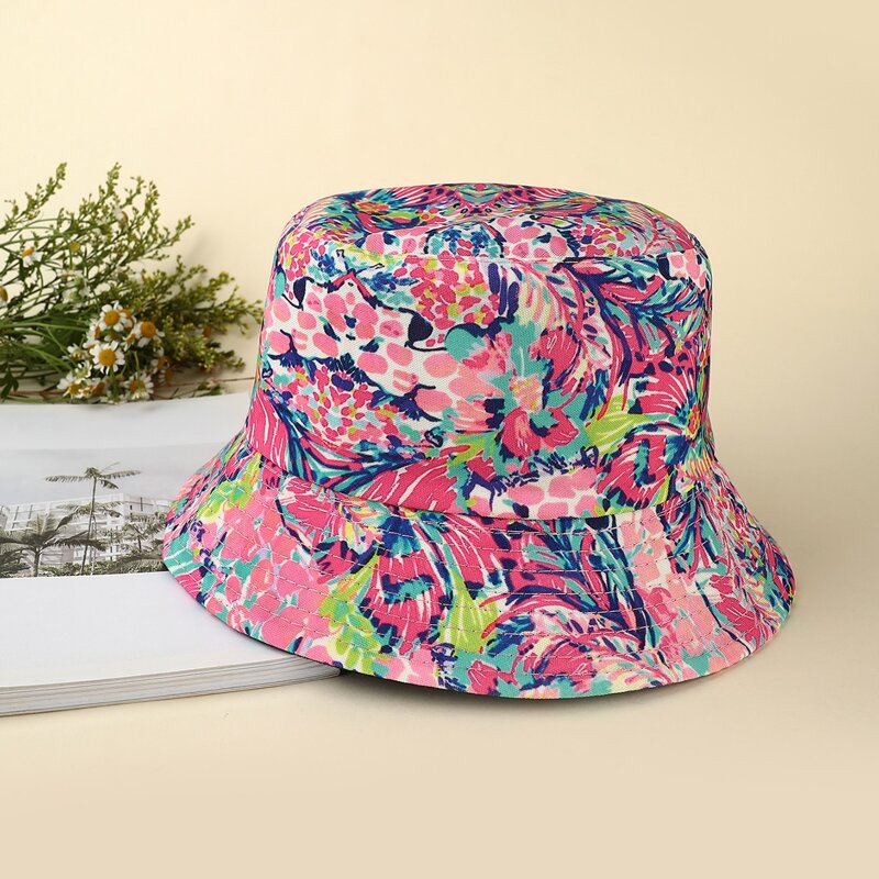 

All Over Print Bucket Hat, Multicolor