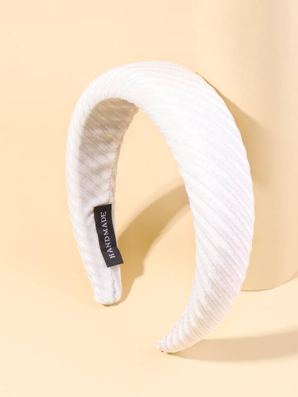 Solid Wide Headband SHEIN USA