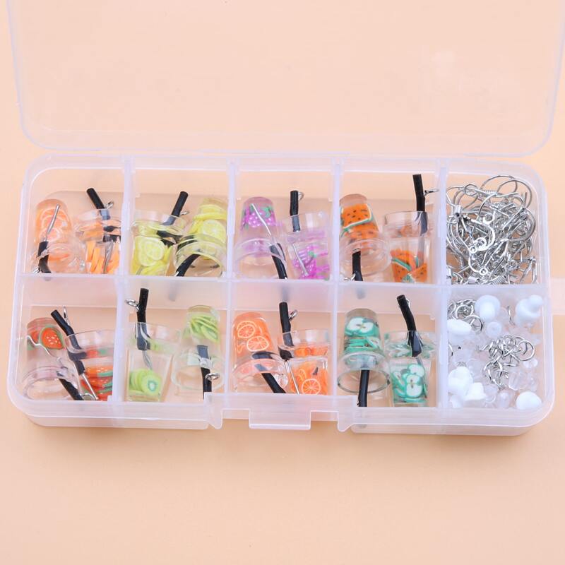 

1box Fruit Punch Design DIY Jewelry Accessory, Multicolor