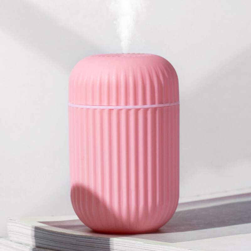

1pc Desktop Plain Humidifier, Pink