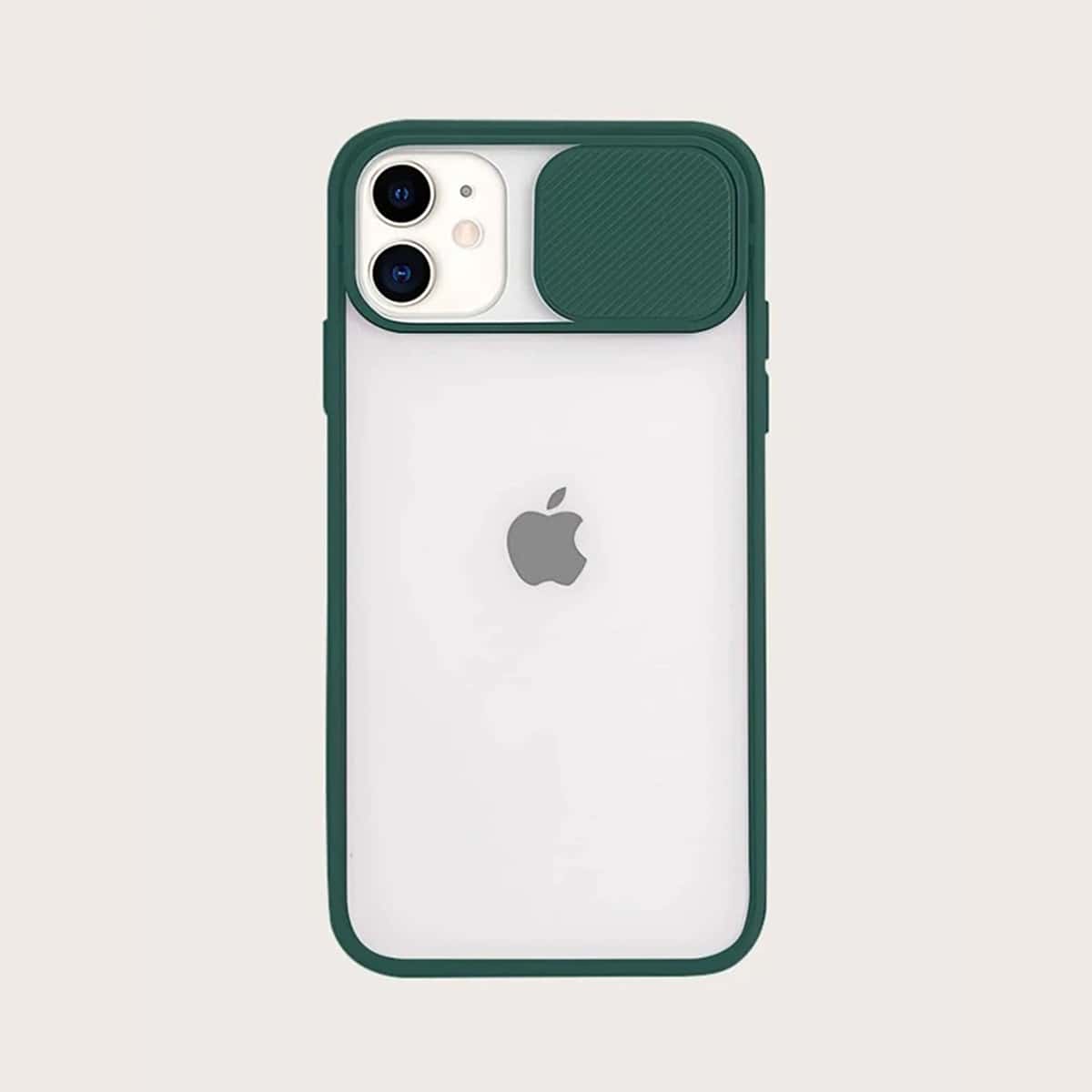 

Lens Protection Cover Phone Case, Dark green