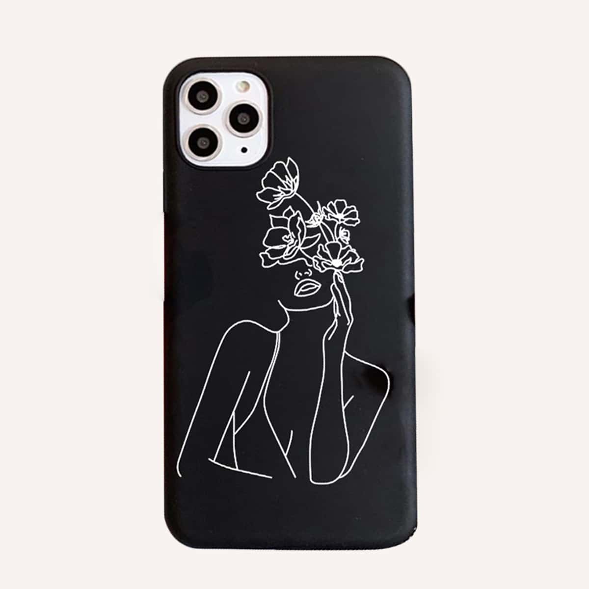 

Abstract Figure Phone Case, Multicolor