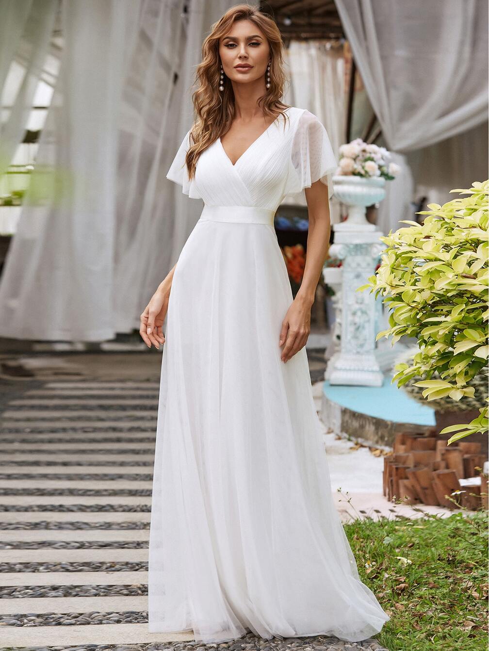 engagement dress for bridesmaid Women's Formal Bridesmaid, Ball, Wedding Guest Dress, Lightweight Cocktail,  Graduation Ceremony Long Dress, Elegant Engagement Party Evening Gown,  Spring/Summer