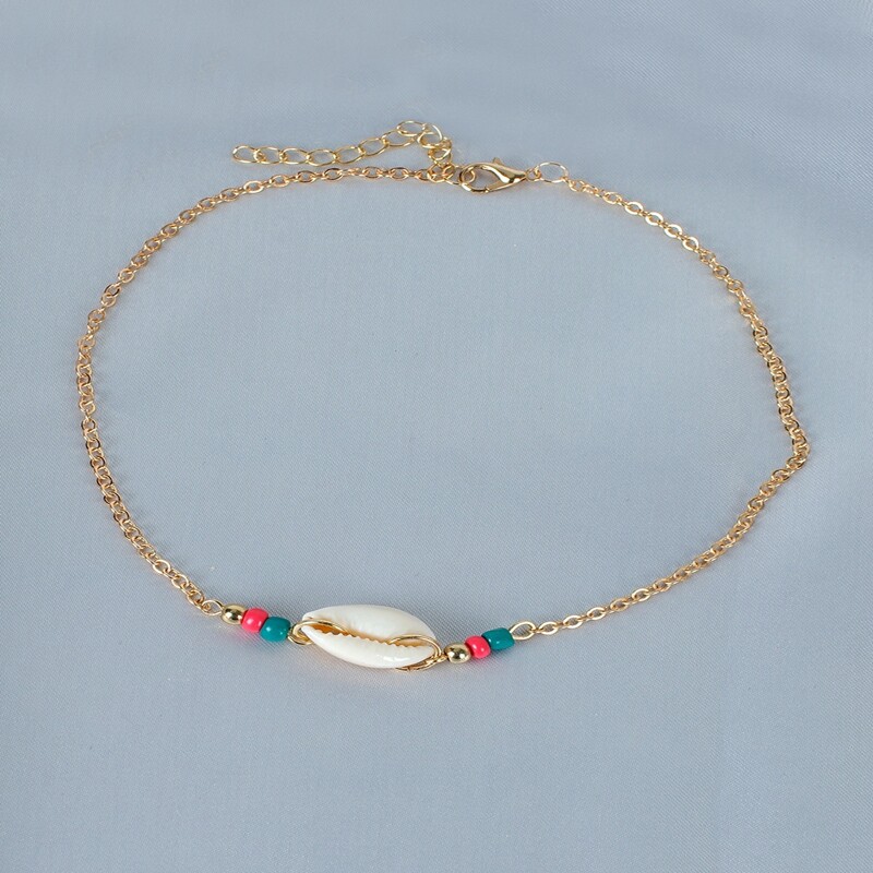 

Shell Beaded Choker, Multicolor