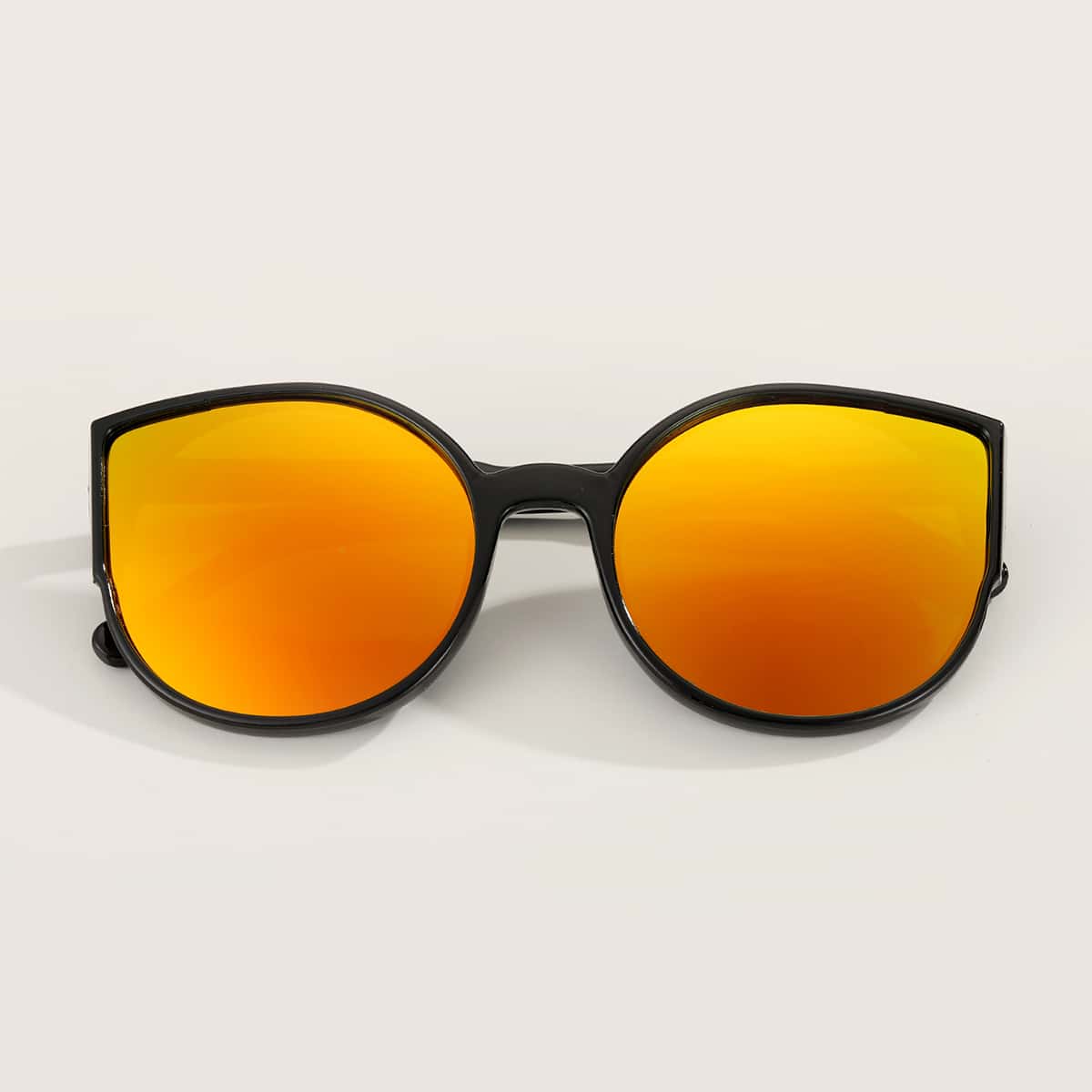 

Flashes Lens Cat Eye Sunglasses