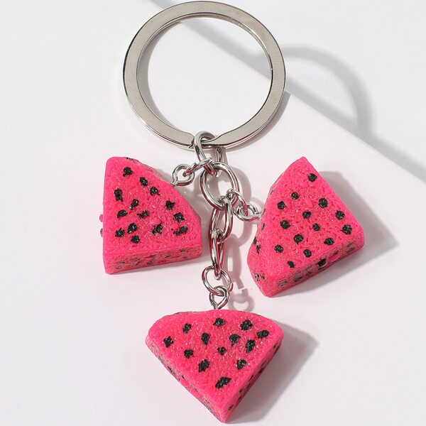 

Fruit Pendant Keychain, Pink