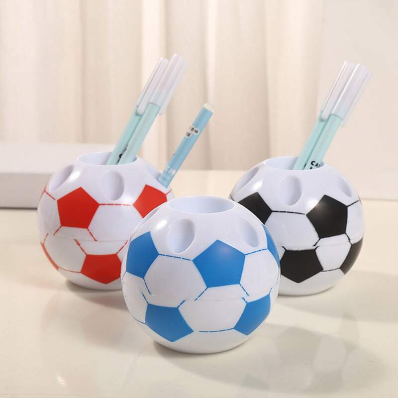 

1pc Football Shaped Random Pen Holder, Multicolor