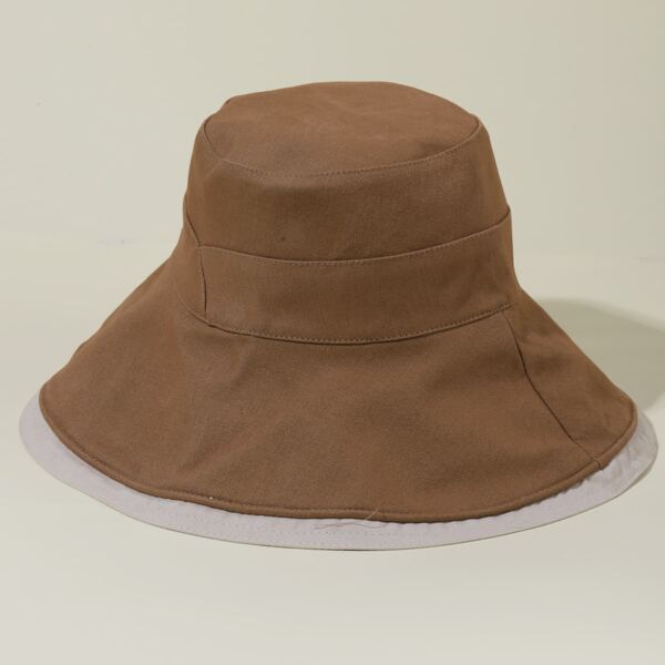 

Minimalist Bucket Hat, Brown