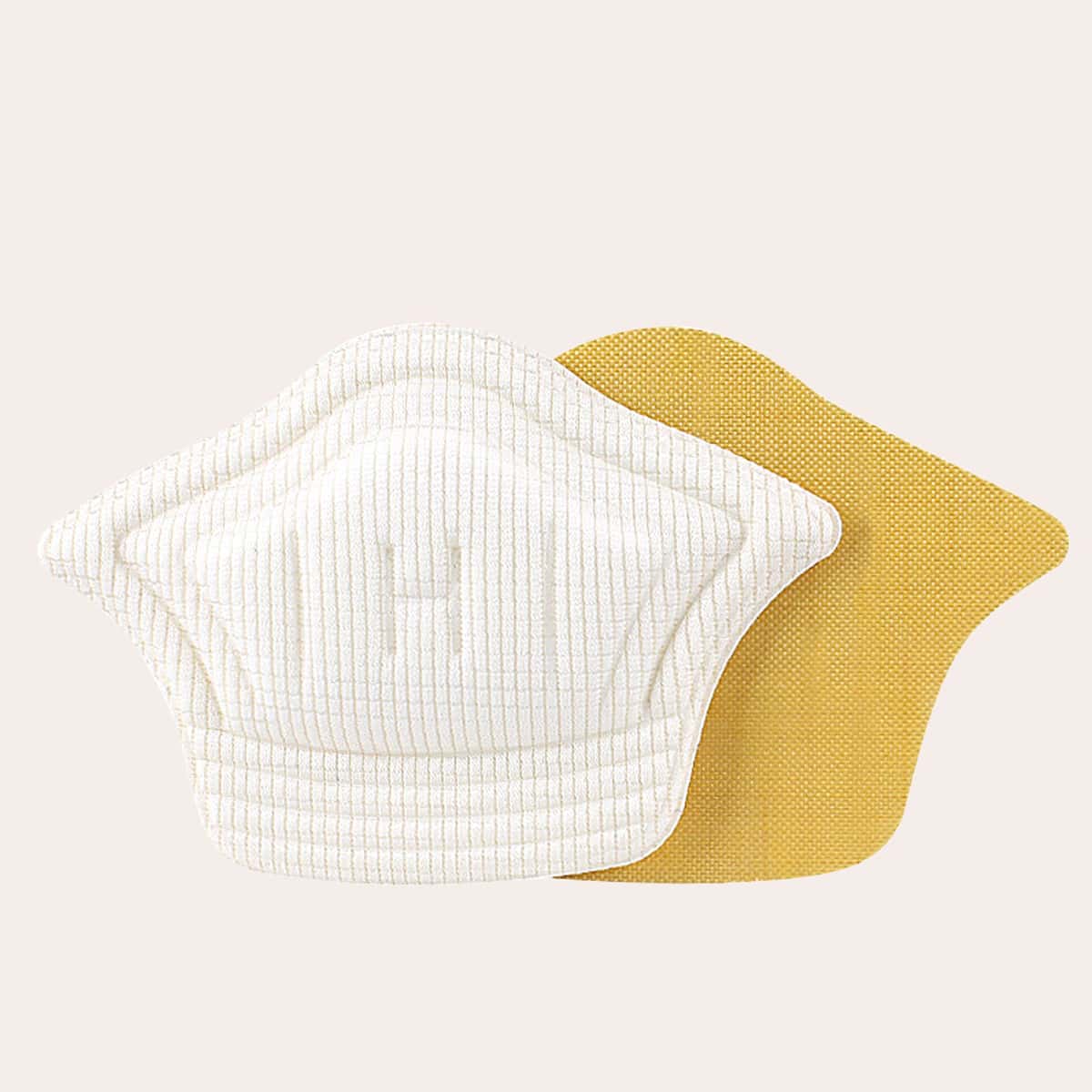 

1pair Heel Protectors, White