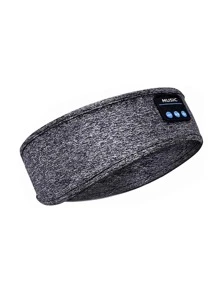 URIZONS Comfortable Music Headphones Wireless Sleeping Headband & Earbuds - TWS Sports Headband Music Sleep Earphones, Washable Sleeping Headsets With Built In Speakers Perfect For Workout/Running/Yoga/Side Sleepers - 深灰色 - 查看 1