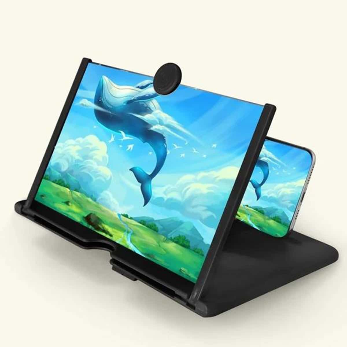 

Phone Screen Magnifier Holder, Black