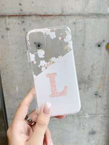 Letter Graphic Phone Case - Multicolor - View 5