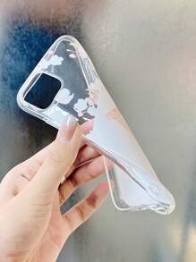 Letter Graphic Phone Case - Multicolor - View 4