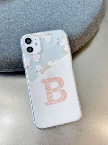 Letter Graphic Phone Case - Multicolor - View 5