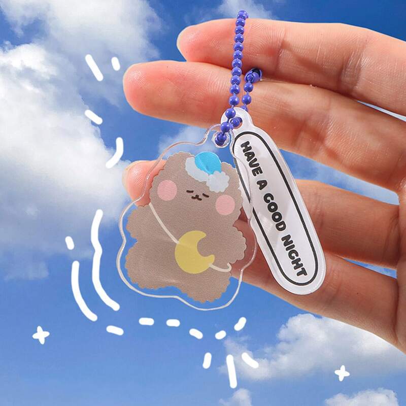

1pc Random Cartoon Keychain, Multicolor