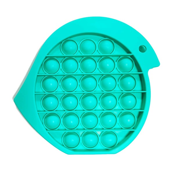 

1pc Bird Shaped Push Bubble Toy, Green