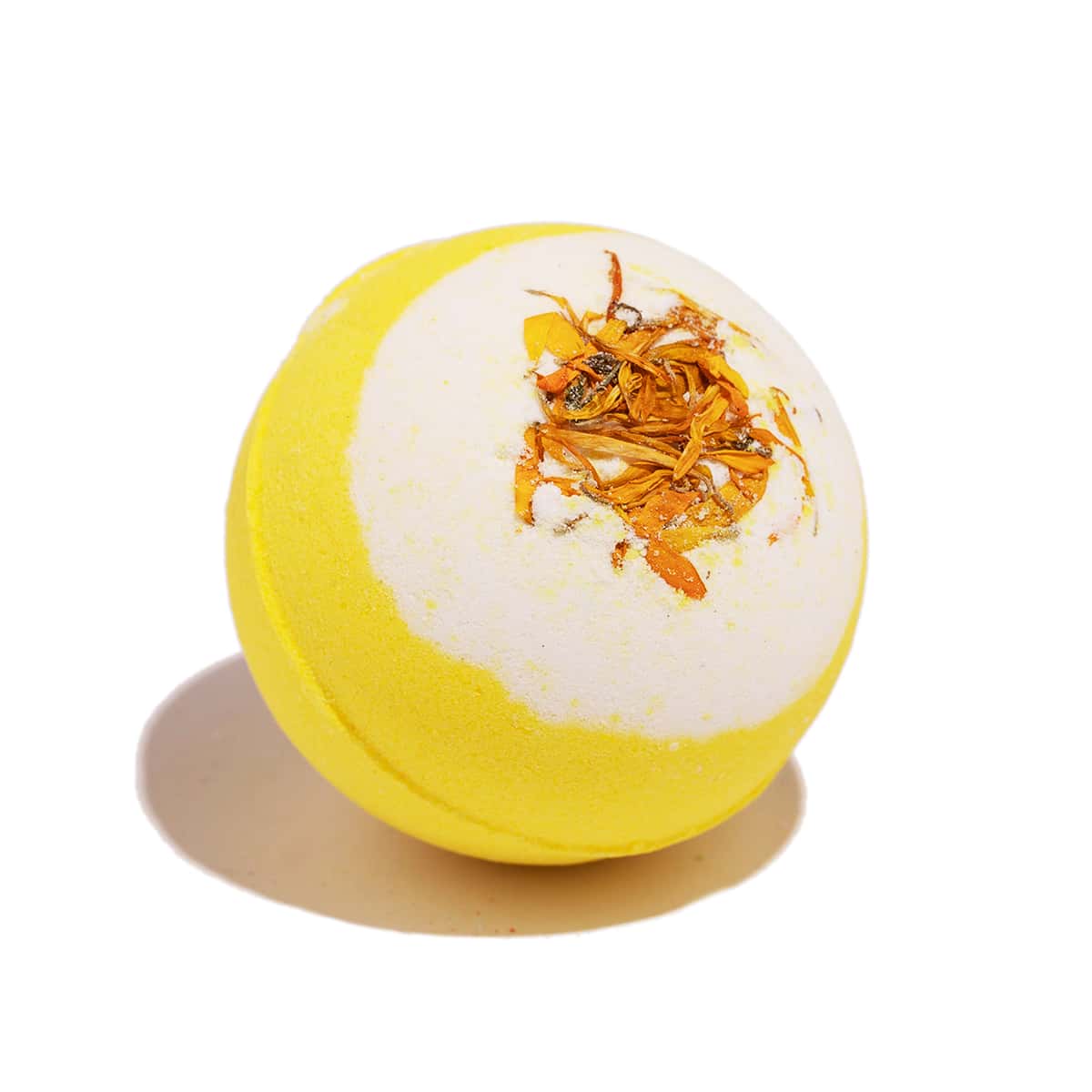 

Vanilla Scented Two-tone Bath Bomb-120g, Multicolor