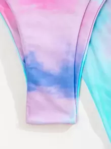 3packs Tie Dye Bikini Set & Cover Up Summer