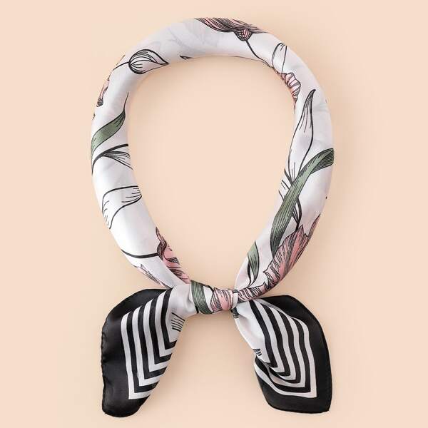 

Plants Print Bandana, Multicolor