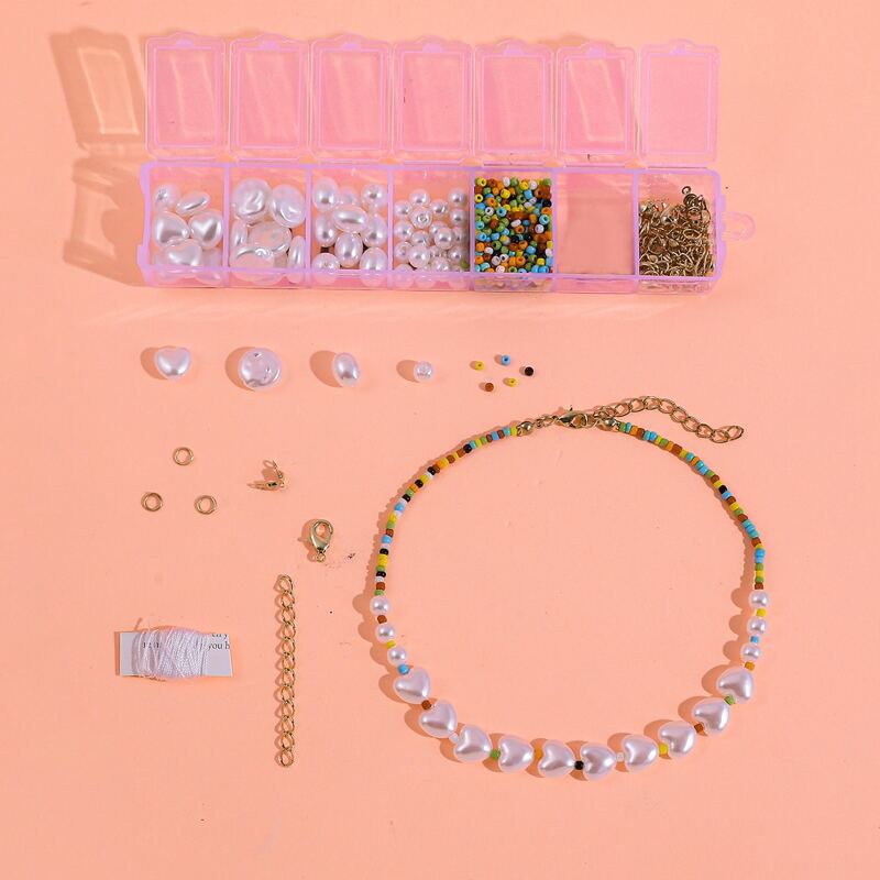 

1box DIY Jewelry Accessory Set, Multicolor