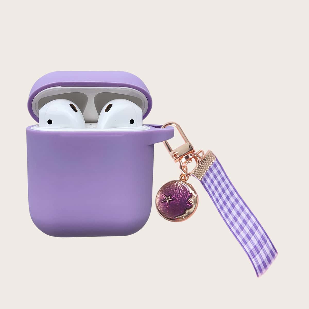 

Solid Earphone Case, Mauve purple