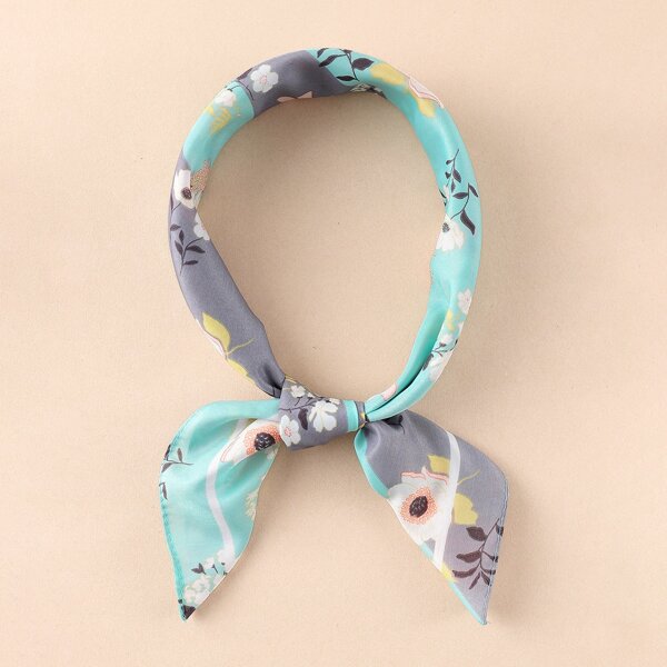 

Flower Print Bandana, Multicolor