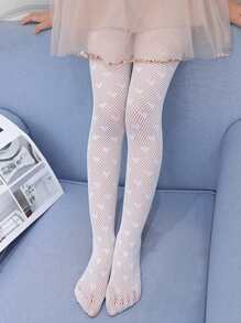 Calcetines de niños Geométrico Casual - Blanco - Ver 1