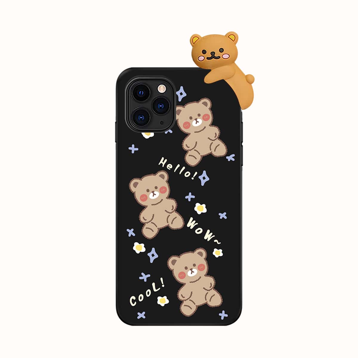 

Cartoon Bear Phone Case, Multicolor