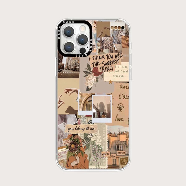 

Aesthetic Collage Phone Case, Multicolor