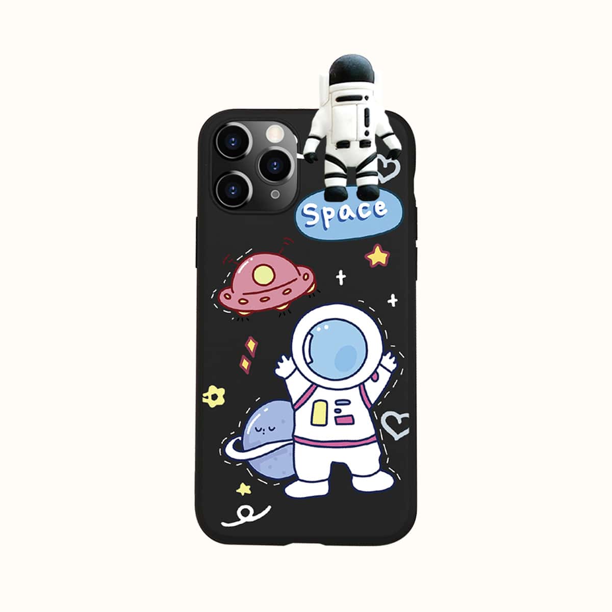 

Cartoon Astronaut Phone Case, Multicolor