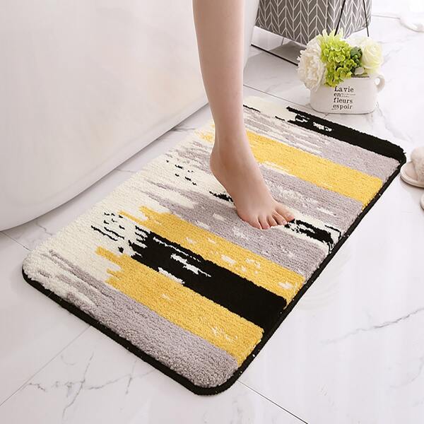 

Striped Pattern Non-slip Rug, Multicolor