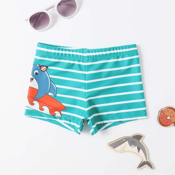 

Toddler Boys Striped Shorts Swimwear, Multicolor