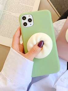 Funda de celular con diseño de bollos al vapor - Verde - Ver 3