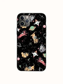 太空動物手機殼 - 彩色 - 查看 1