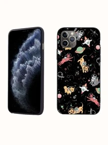 太空動物手機殼 - 彩色 - 查看 3