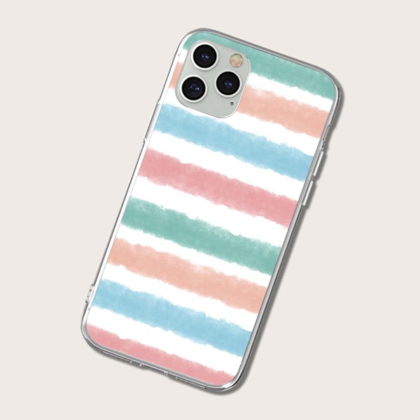 

Colorful Striped Phone Case, Multicolor
