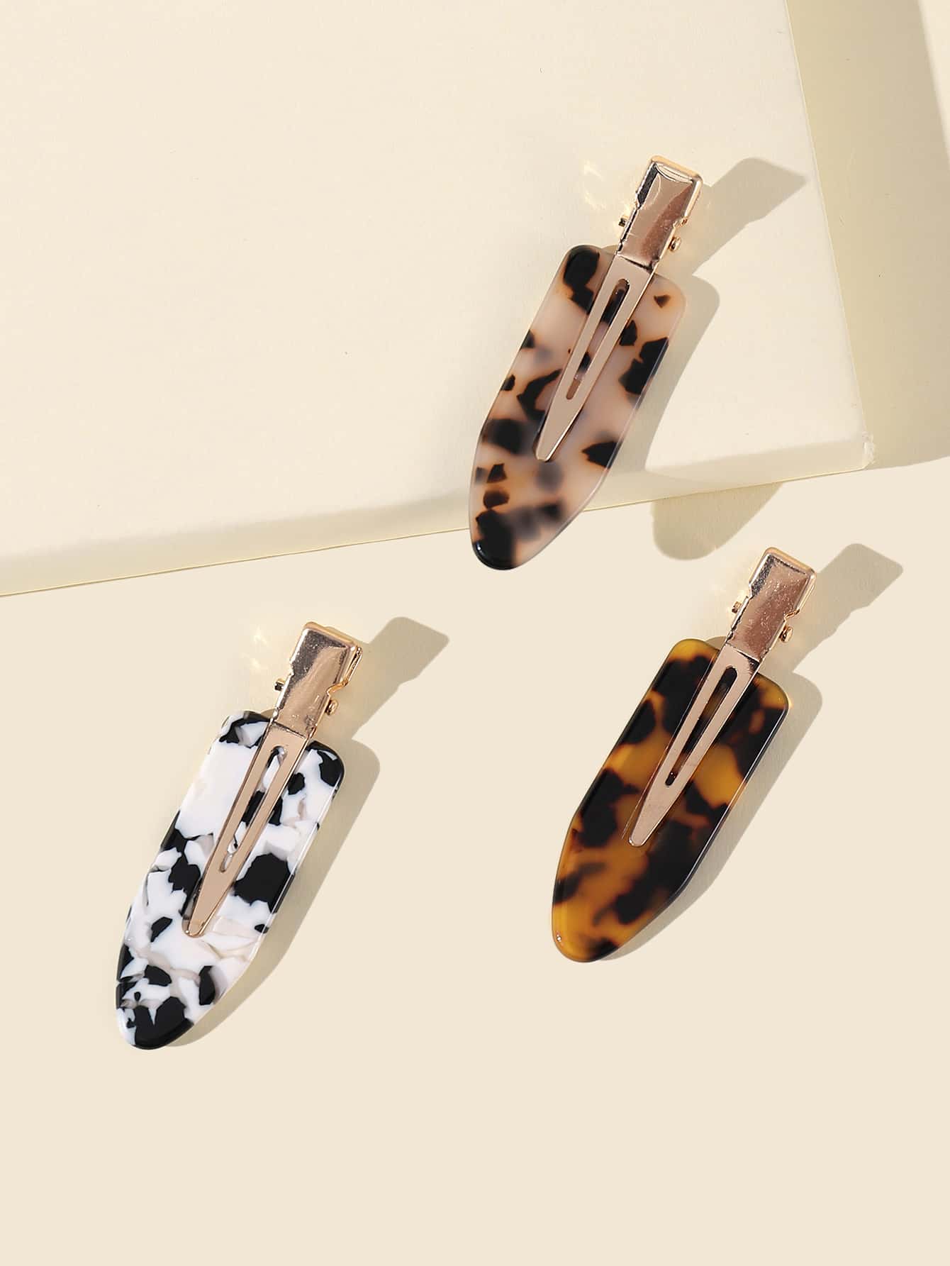 3pcs Simple Hair Clip