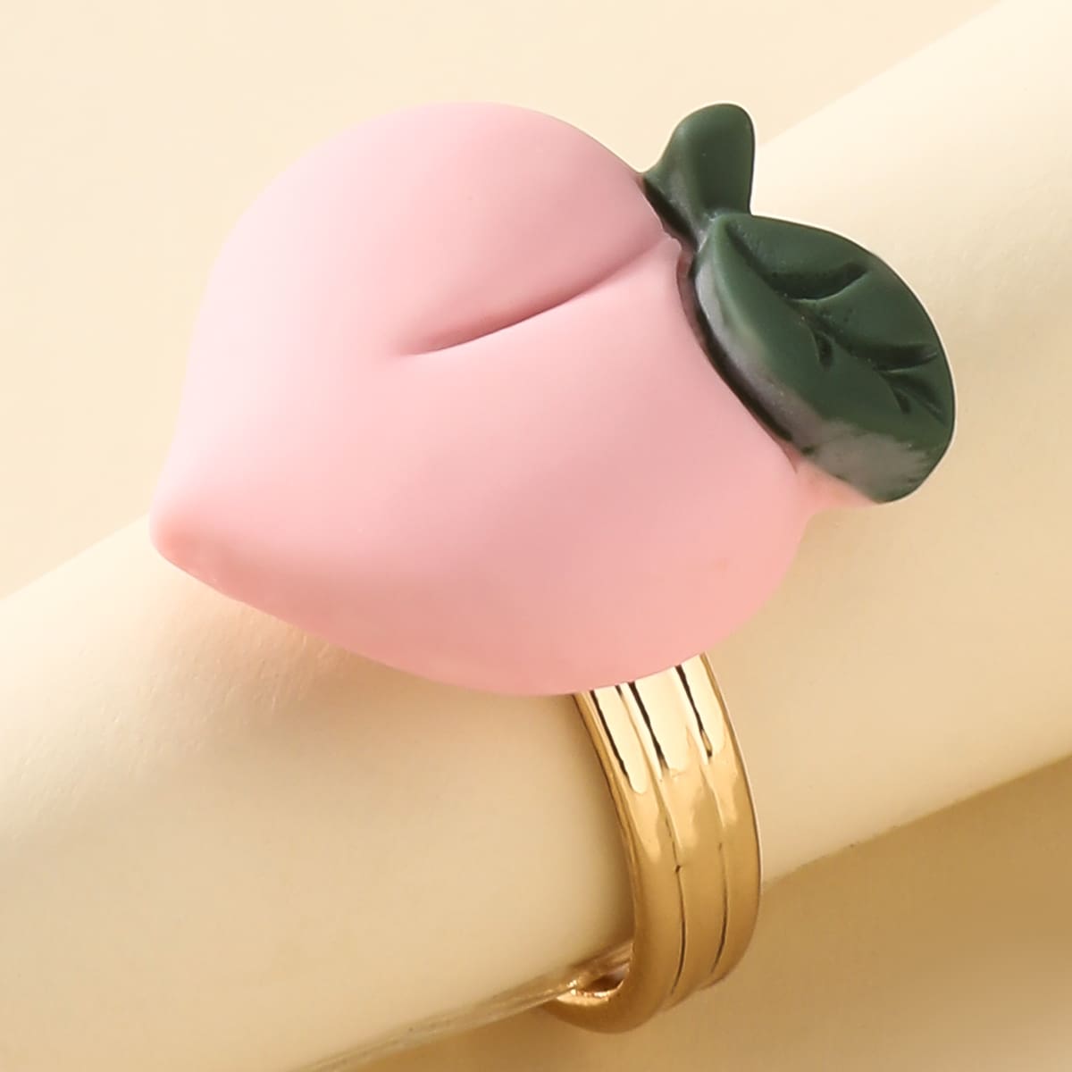 

Fruit Decor Ring, Gold