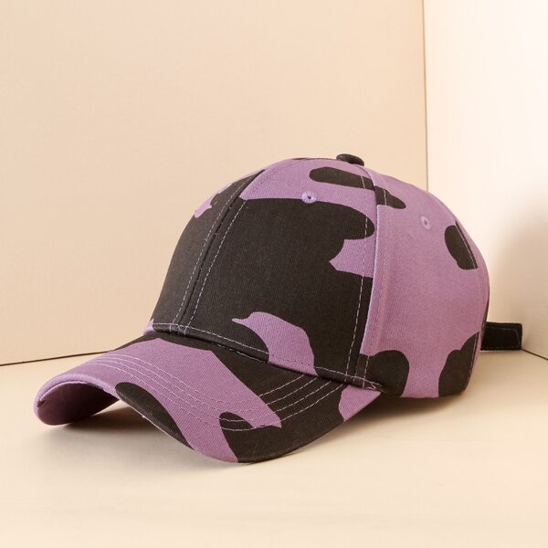 

Men Two Tone Baseball Cap, Purple