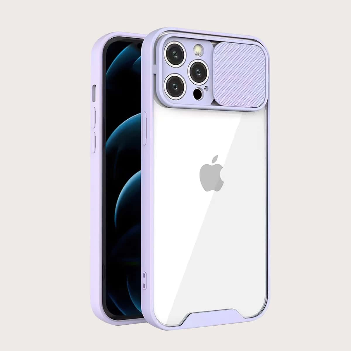 

Simple Phone Case With Camera Cover, Purple