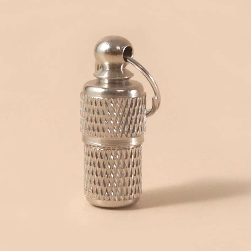 

1pc Pet ID Pendant, Silver