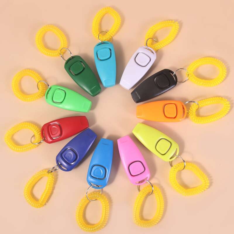 

1pc Random Color Pet Training Clicker, Multicolor