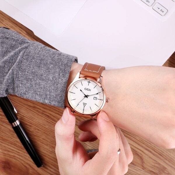 

Men Waterproof Date Quartz Watch