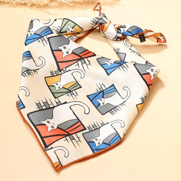 

Cartoon Graphic Bandana, Multicolor