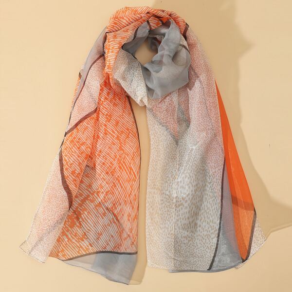 

Color Block Scarf, Multicolor