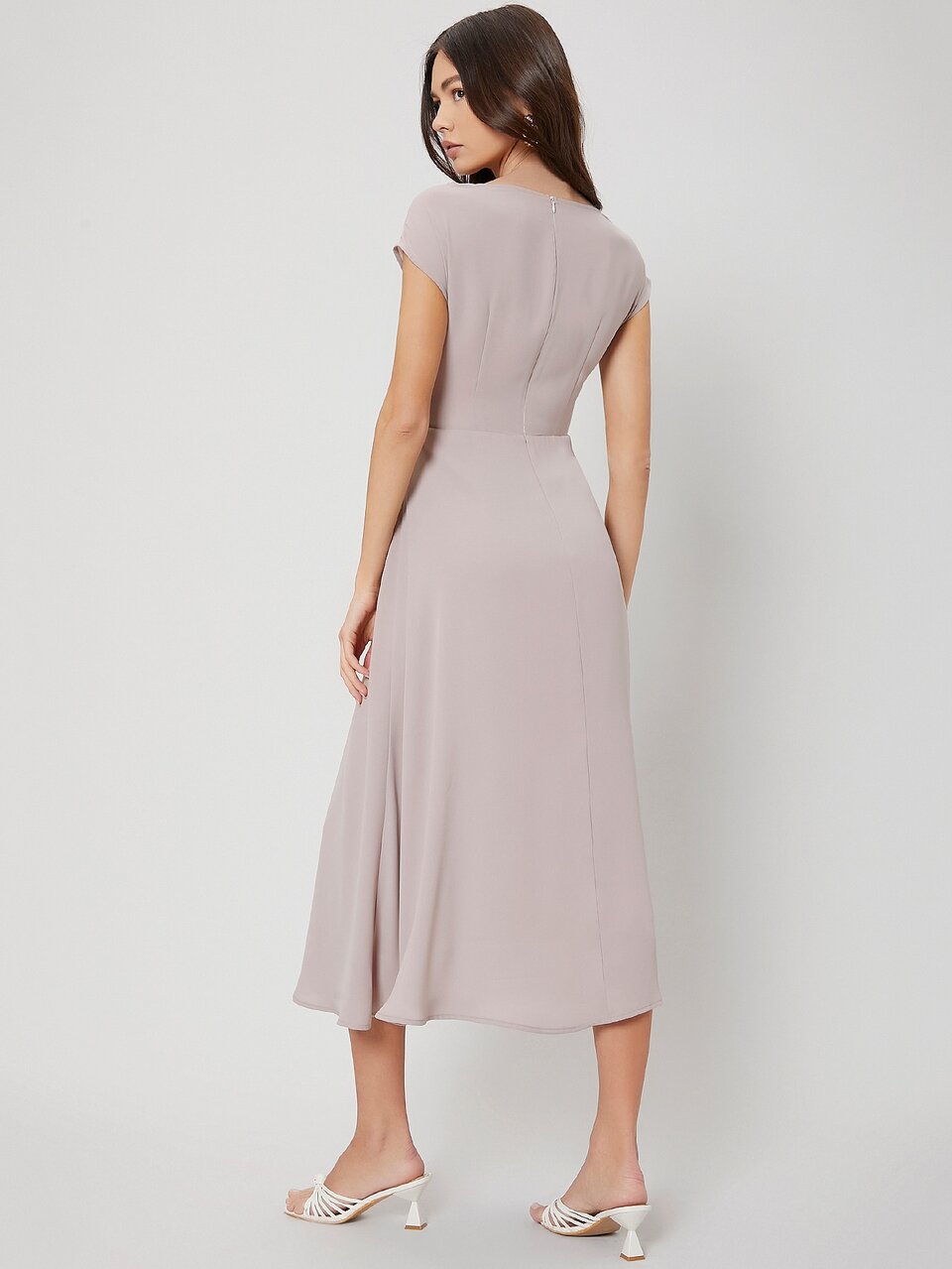 MOTF BATWING SLEEVE FLOWY DRESS