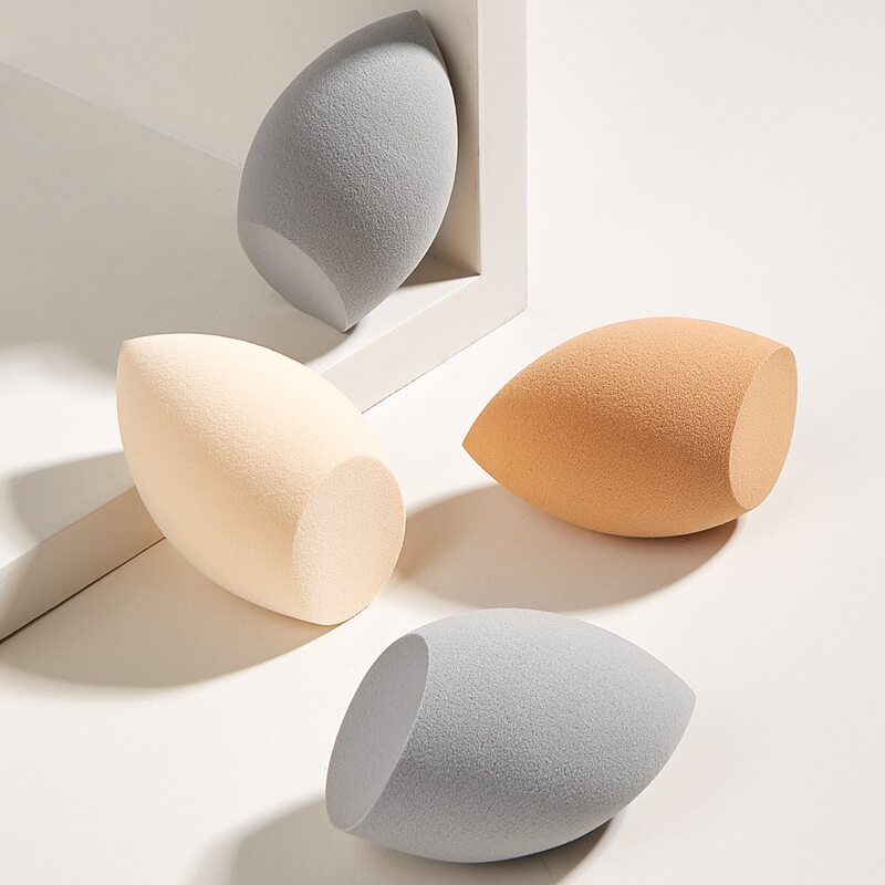 

4pcs Makeup Sponge Set, Grey