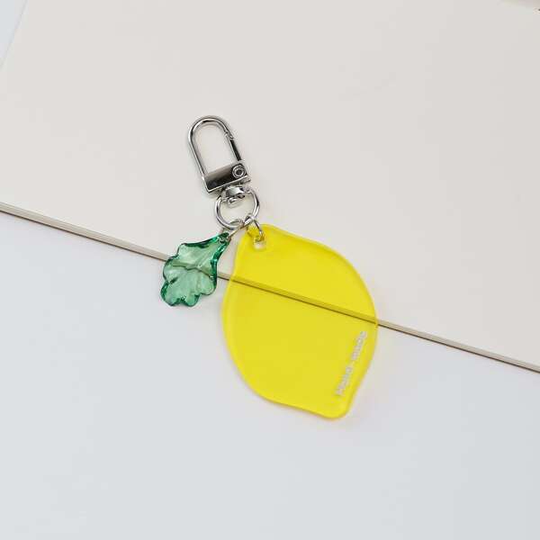 

Lemon Design Keychain, Yellow