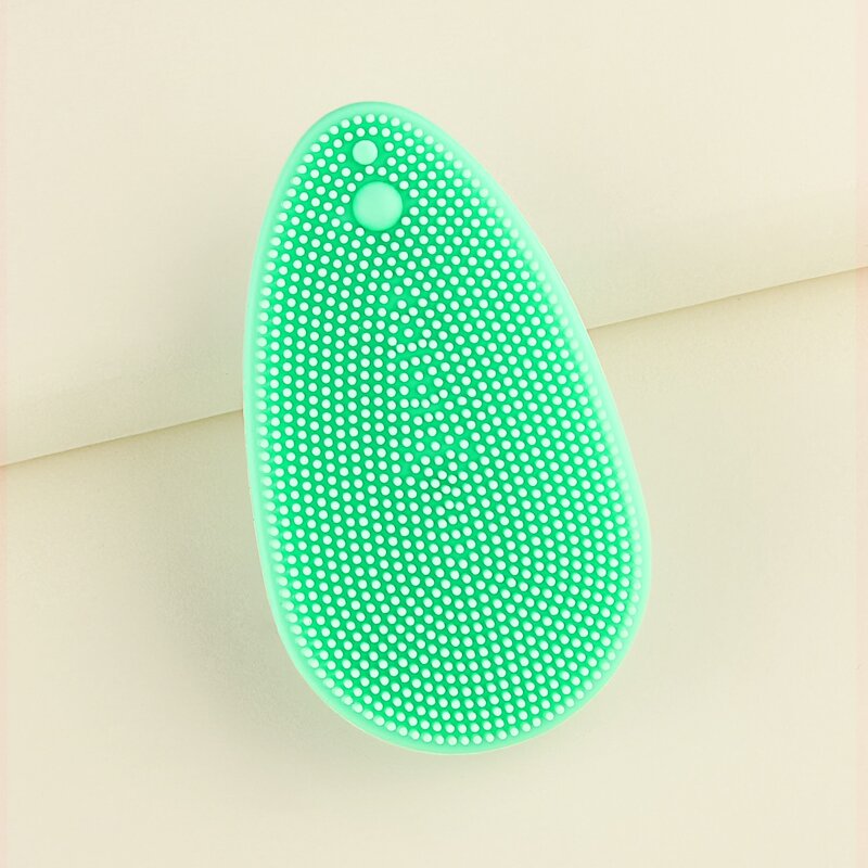 

Silicone Facial Cleansing Brush, Green