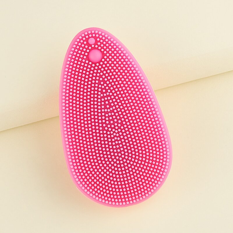 

Silicone Facial Cleansing Brush, Hot pink